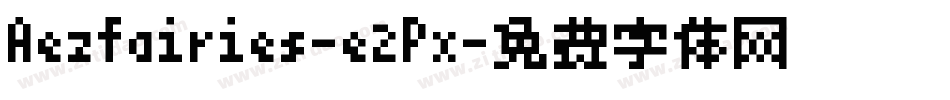 Aezfairies-e2Px字体转换