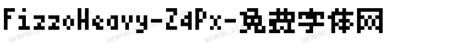 FizzoHeavy-Z4Px字体转换