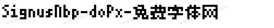 SignusNbp-doPx字体转换