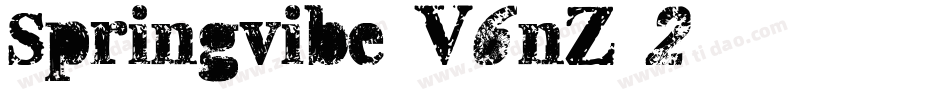 Springvibe-V6nZ-2字体转换