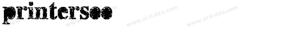 printersoo字体转换