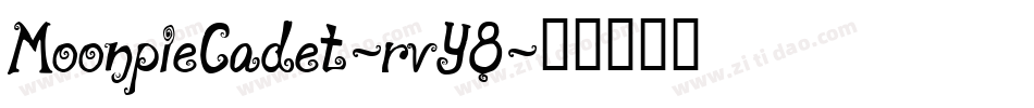 MoonpieCadet-rvY8字体转换