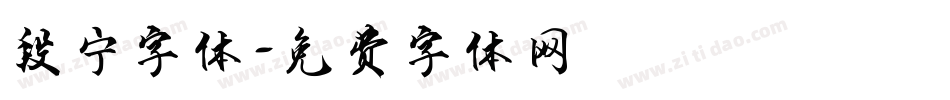 段宁字体字体转换
