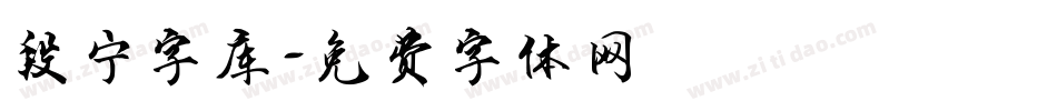 段宁字库字体转换