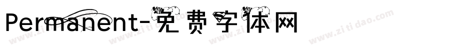 Permanent字体转换