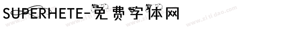 SUPERHETE字体转换
