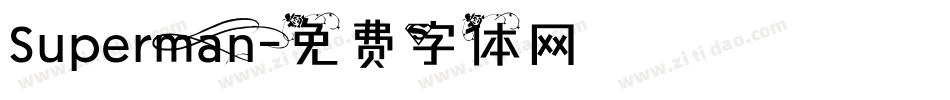 Superman字体转换