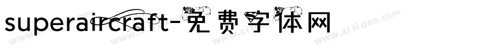 superaircraft字体转换