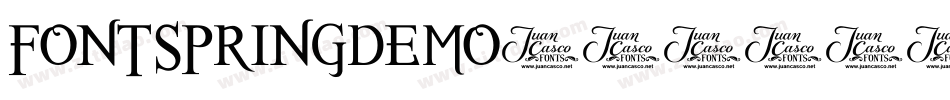 FONTSPRINGDEMO字体转换