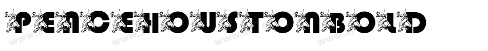 peacehoustonbold字体转换