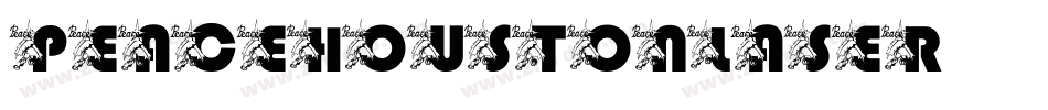 peacehoustonlaser字体转换