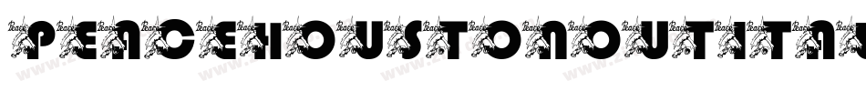 peacehoustonoutital字体转换