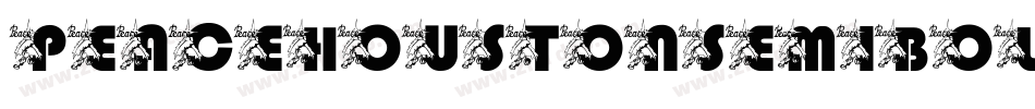 peacehoustonsemibold字体转换