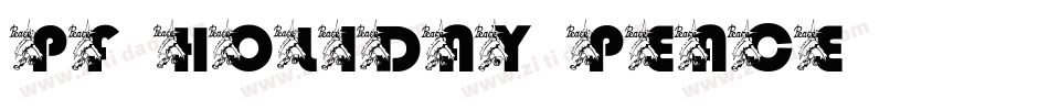 pf_holiday_peace字体转换