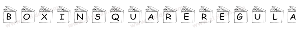 BoxInSquareRegular-JAz7字体转换