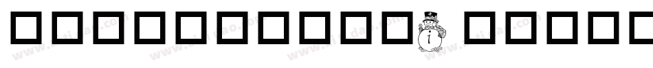 pf_snowman1字体转换