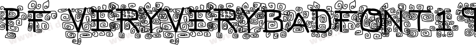 pf_veryverybadfont19字体转换