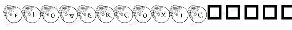 FLOWERCOMIC字体转换