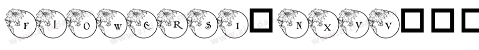 Flowers1-nXyV字体转换