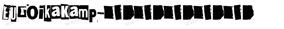 EuroikaKamp字体转换