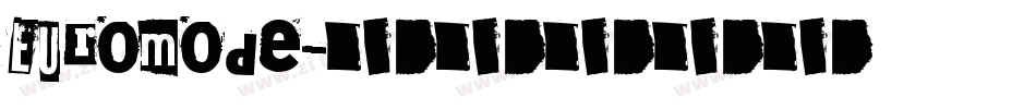 Euromode字体转换