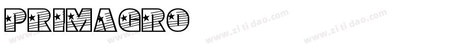 PRIMAGRO字体转换