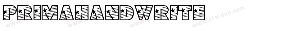 Primahandwrite字体转换