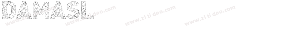 DAMASL字体转换