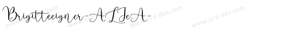 Brigitteeigner-ALJeA字体转换