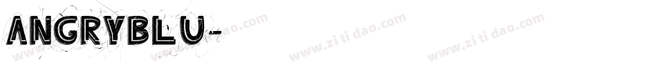 ANGRYBLU字体转换