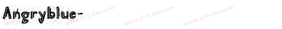 Angryblue字体转换