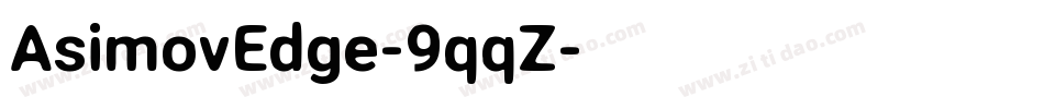 AsimovEdge-9qqZ字体转换