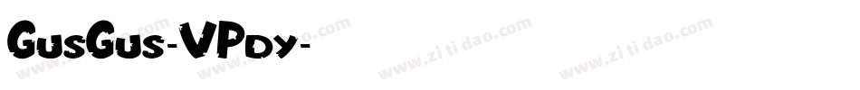 GusGus-VPdy字体转换