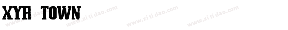 XYH_TOWN字体转换