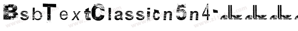 BsbTextClassic-n5n4字体转换