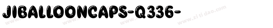 JiBalloonCaps-q336字体转换