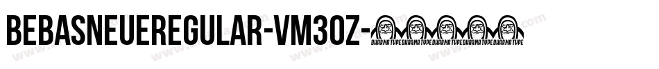 BebasNeueRegular-vm3oZ字体转换