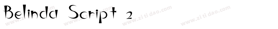 Belinda-Script-2字体转换