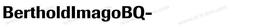 BertholdImagoBQ字体转换