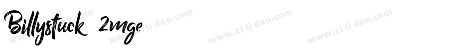 Billystuck-2mge字体转换