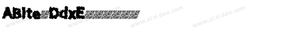 ABite-DdxE字体转换