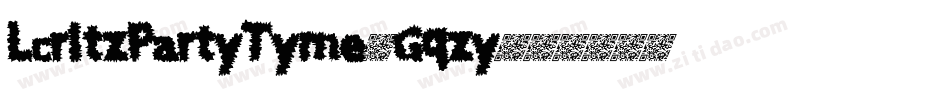 LcrItzPartyTyme-Gqzy字体转换