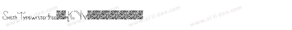 SmithTypewriterfree-qKYV字体转换