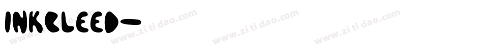 Inkbleed字体转换