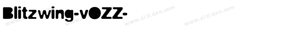 Blitzwing-vOZZ字体转换