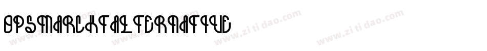 OpsmarcktAlternative字体转换