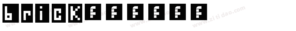 brick字体转换
