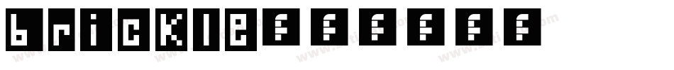 brickle字体转换