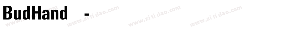 BudHand手机版字体转换