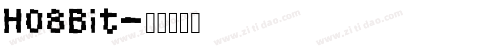 Ho8Bit字体转换